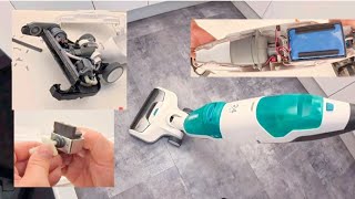 LEIFHEIT REGULUS Bodenstaubsauger lässt kein Wasser. Der Boden bleibt trocken. Reparatur Öffnen