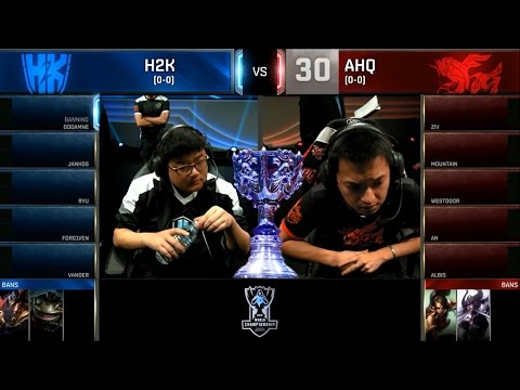 [HIGHLIGHT] H2K VS AHQ | CHUNG KẾT THẾ GIỚI MÙA 6 [GROUP STAGE]