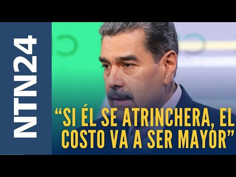 "Si él se atrinchera, el costo va a ser mayor": Antonio de la Cruz sobre recompensa por Maduro