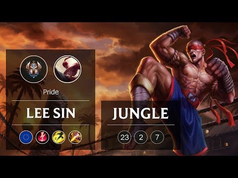 Lee Sin Jungle vs Jarvan IV - EUW Challenger Patch 8.24