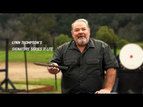 COLD STEEL'S LYNN THOMPSON SIGNATURE SERIES TI LITE