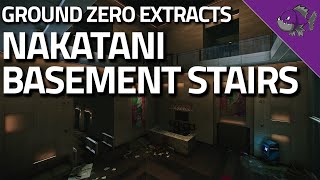 Nakatani Basement Stairs - Ground Zero Extract Guide - Escape From Tarkov