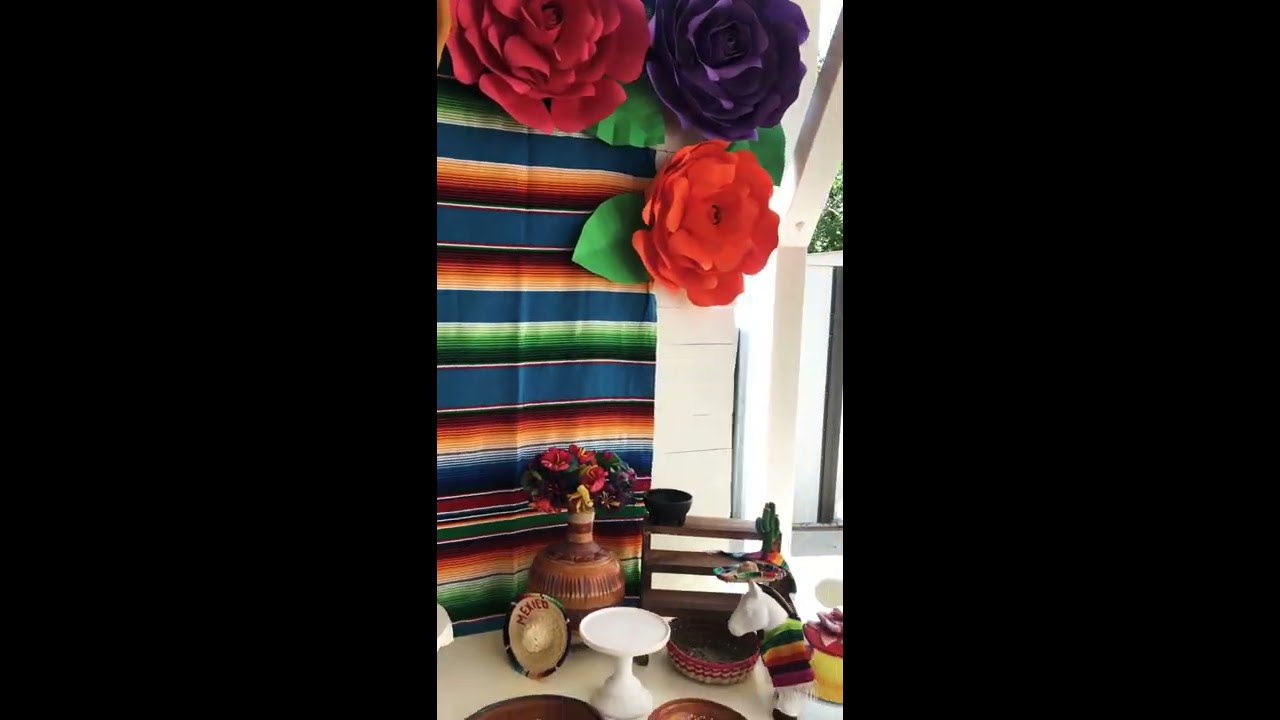 Mexican Fiesta decorations
