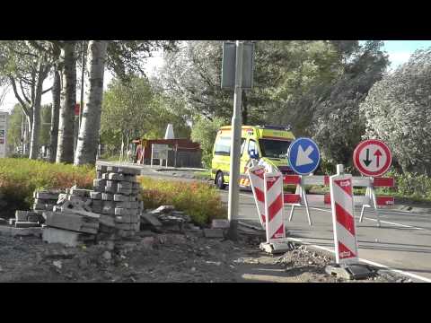 27-10-13 Prio 1 Wegvervoer Ongeval Letsel - Burgemeester van Reenensingel (Gouda)