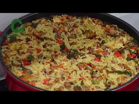 Coconut Rice & Beans - Chinwe Uzoma Kitchen