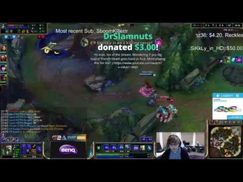 C9 Sneaky - Twitch vs Kog'Maw - Bot Lane - Full Game #7