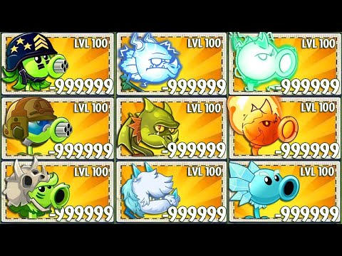 Tournament 30 PEA & Other Plants Battlez - Who Will Win? - Pvz 2 Plant vs Plant