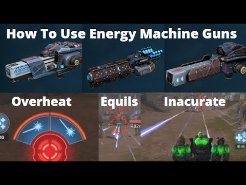 War Robots, How to use Nucleon, Atomizer And Quarker, Cooldown Timing Is Important