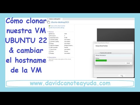 Clonación correcta de Máquinas Virtuales y Cambio de Hostname en Ubuntu