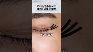 30대 눈가 잔주름, 표정과 탄력을 함께 살피기
