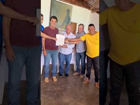 Entrega de alguns TÍTULOS DEFINITIVOS de terras em Colniza-MT… #matogrosso #títulos #shorts