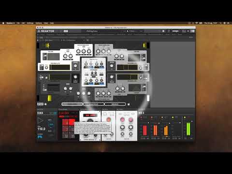 Reaktor mini-jam FM rhythms
