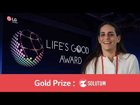 LG Life’s Good Award: Solutum - Gold Prize Winner logo