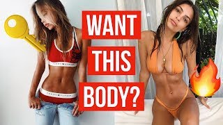 The KEY to Getting A LEAN + TONED MODEL BODY // TessaRenéeTR