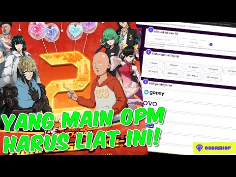 (🔴TERBATAS 1-20 Juni 2022) YANG MAIN OPM HARUS NONTON INI! ONE PUNCH MAN THE STRONGEST INDONESIA