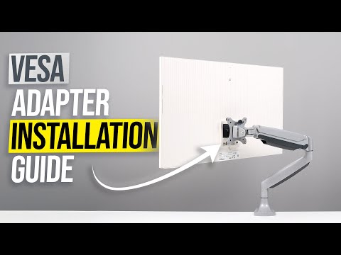 How to Install CREAT3D VESA Adapter on Samsung Smart Monitor M8, M80B, 32M80B, S32BM80 Monitors
