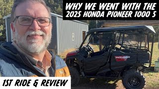 2025 Honda Pioneer 1000-5 First Ride, Review, & Why We Chose Factory Upgrades (Off-Grid SxS UTV)