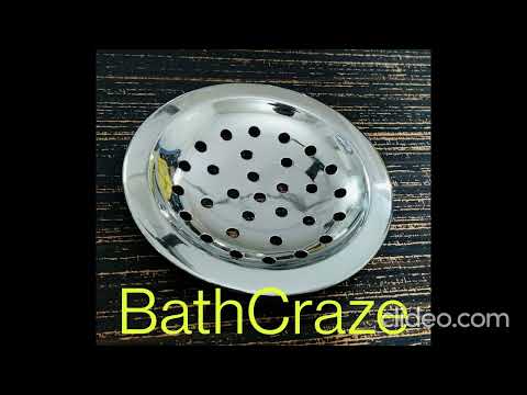 Bath craze high quality ss double soap dish