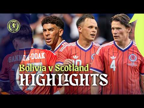 Bolivia 0-4 Scotland