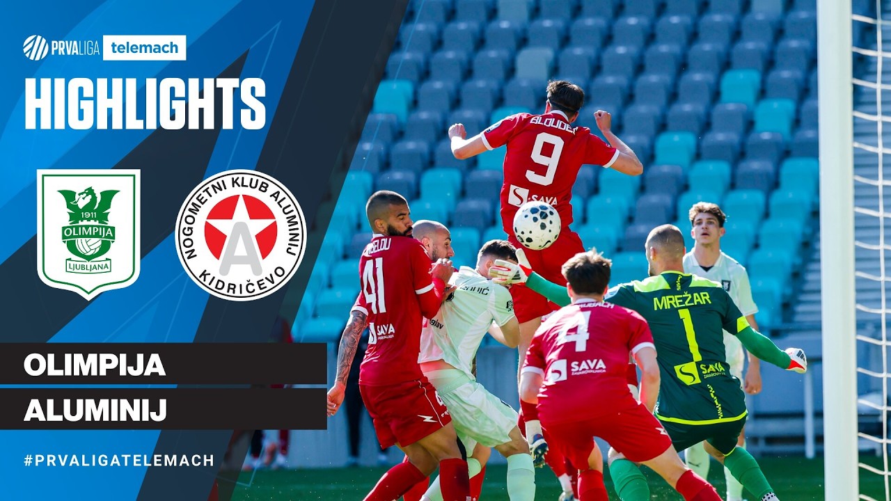 NK Olimpija Ljubljana vs NK Aluminij Kidričevo Highlights