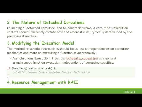 Understanding How to Schedule a Coroutine with Context in C+ +