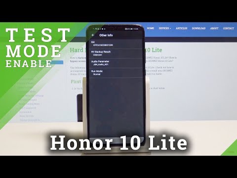How to Enable Project Menu in Honor 10 Lite