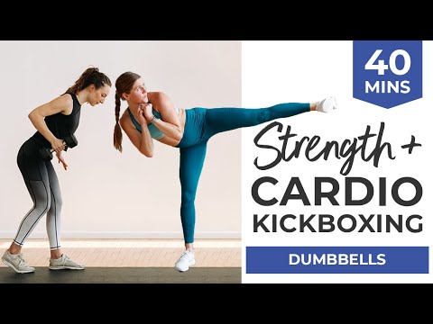 30 Minute Full Body HIIT with Weights Low Impact Pyramid