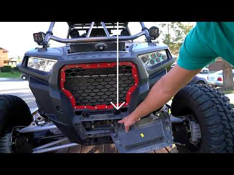 2017 Polaris RZR XP Turbo Front Grille Install