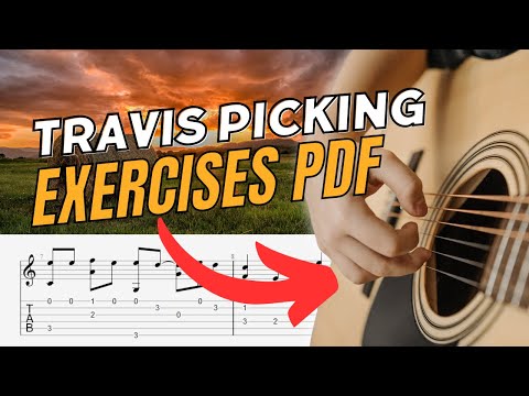20 Travis Picking Exercises - FREE PDF Download