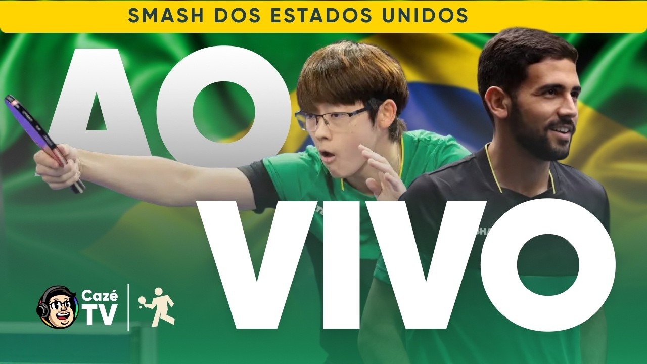AO VIVO: GUILHERME TEODORO E LEO IIZUKA NO UNITED STATES SMASH DE TÊNIS DE MESA | OITAVAS DE FINAL