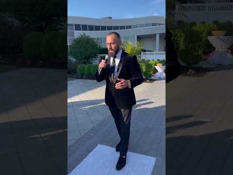Avi Benjamin LIVE Chuppa Ceremony "GODFATHER" SONG #wedding #godfather  #chuppa #ceremonywedding