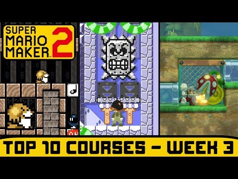 Super Mario Maker 2 Top 10 Courses: Week 3