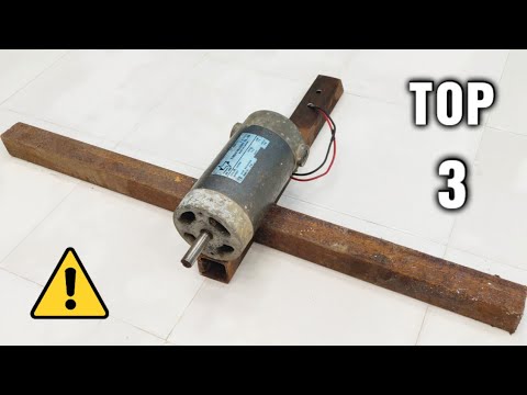 Convert 220v 1000W AC Air Blower to 12v DC Motor Blower Runs on Battery The Professor HINDI