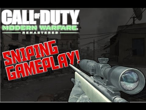 MODERN WARFARE REMASTERED | SNIPING on CROSSFIRE w/JDeramos