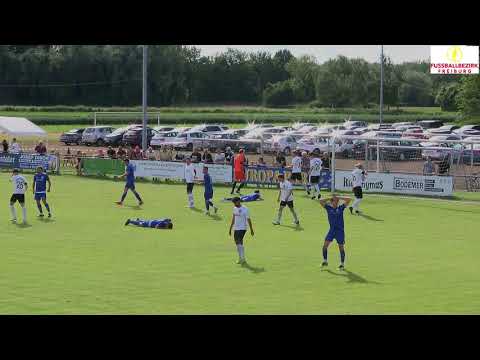 WEB TV FUSSBALLBEZIRK FREIBURG: Szenen,Tore im Rothaus-Pokal SG Rheinhausen -FC Emmendingen 1:2