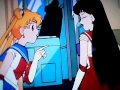 Rei Sticking A Tongue At Usagi VIZ English Dub