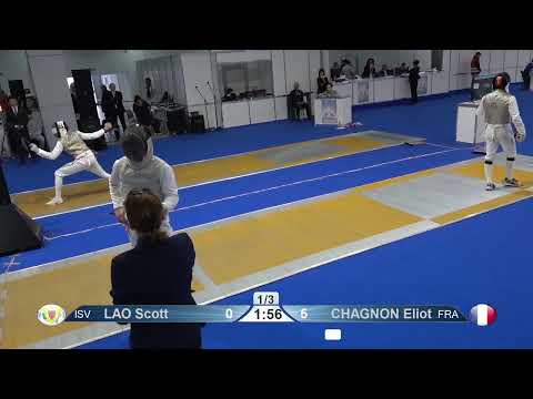 2023 Day04 T32 04 M F Individual Junior Plovdiv BUL CHM YELLOW LAO ISV vs CHAGNON FRA