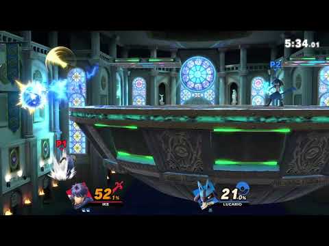 Super Smash Bros Ultimate - Ike Vs Lucario