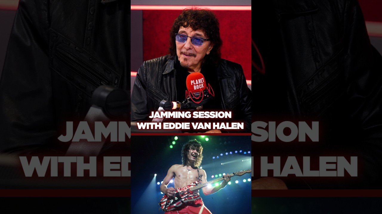 Tony Iommi has a recording of his jam session with Eddie Van Halen! - YouTube