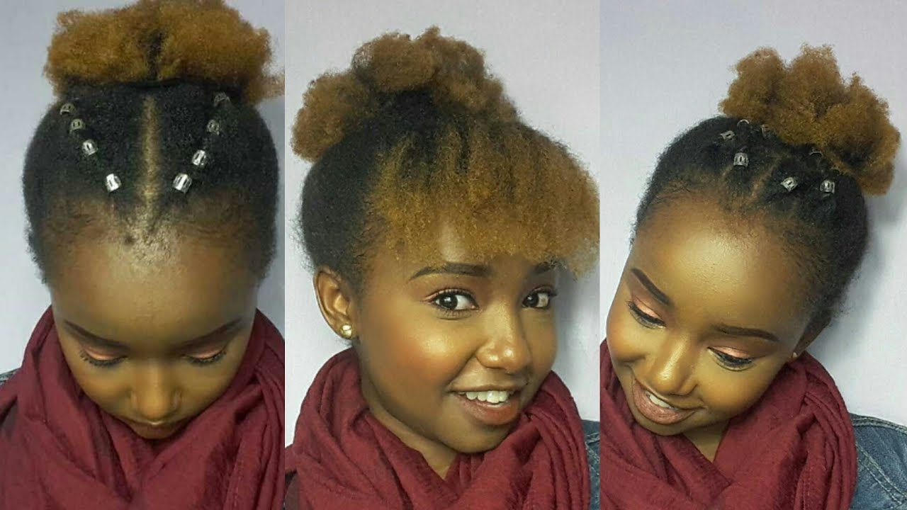 Cute Natural Hair Styles For Short 4c Hair Beauty By Wabosha