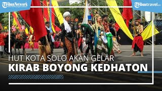 Perayaan HUT Kota Solo akan Digelar di Tengah Pandemi, Ada Kirab Boyong Kedhaton dan Festival Jenang