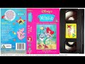 The Little Mermaid Vol 1 Whale Of A Tale 4th September 1993 UK VHS