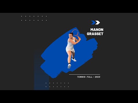 College Tennis (Fall 2023) - Manon GRASSET