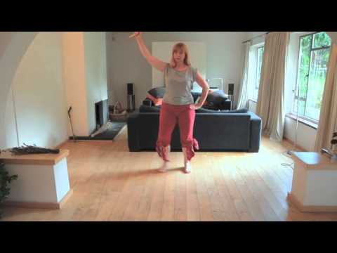 Belly dance Saidi stick combination