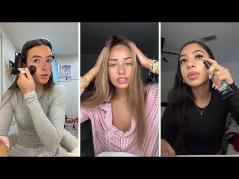 GRWM for School | Get Ready With Me TikTok Compilation
