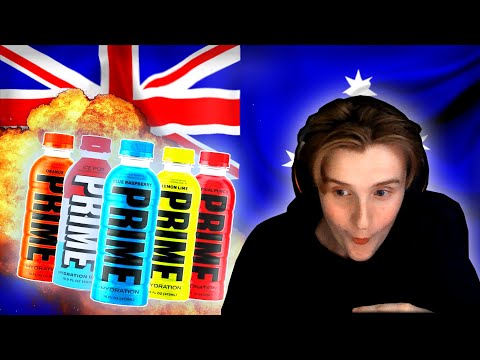 AUSTRALIAN TRIES *PRIME HYDRATION* FOR THE FIRST TIME