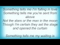 Louis Armstrong - Something Tells Me Lyrics - Fredia Lobato Louis Armstrong - Something Tells Me Lyrics