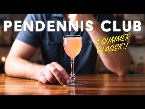 The Pendennis Club Cocktail! a gin classic that tastes like a popsicle