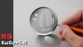 Как нарисовать реалистичный стеклянный шар - простой способ! Как нарисовать реалистичный стеклянный шар - простой способ!