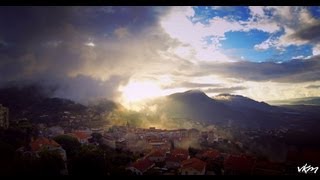 preview picture of video 'Chronophotographie sur les hauteurs de la ville de Sartene en Corse du Sud Corsica Timelapse'